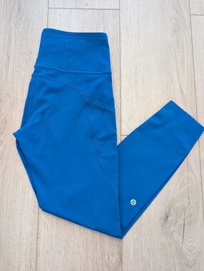 Lululemon Fast And Free Leggings 25" | Symphony Blue